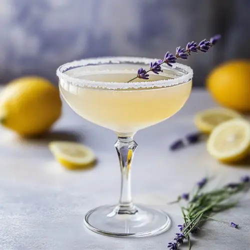 Lavender Lemon Drop Martin