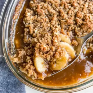 Bananas Foster Crisp