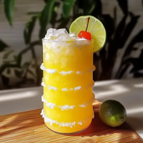 Non Alcoholic Piña Colada Punch