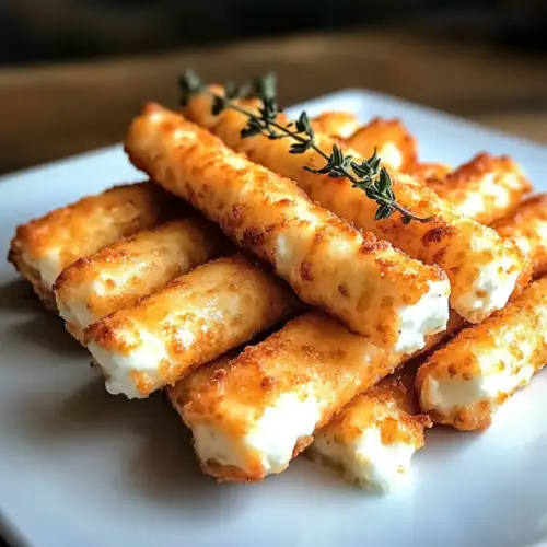 Cottage Cheese Cheese Sticks