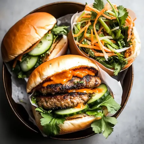 Pork Banh Mi Burger